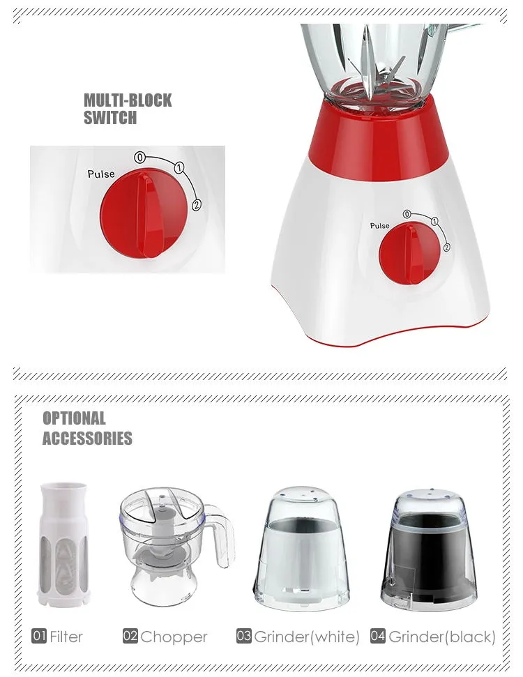 1.5L Commercial Juice Blender/Ice Blender