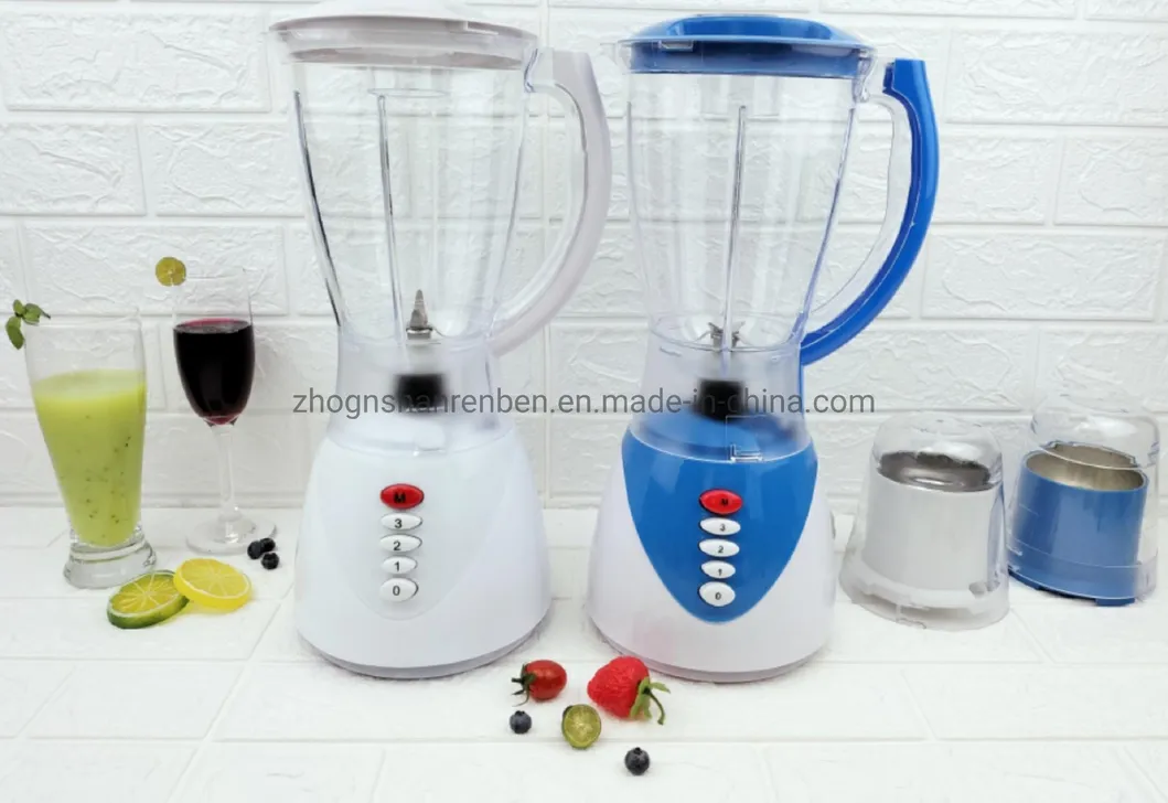 1731 Multi Function Electric Blender with Electroplate Housing