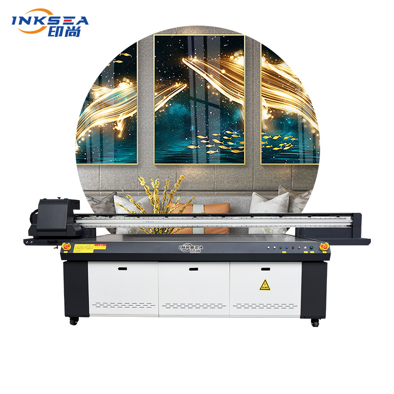 What is the principle of UV printing?
