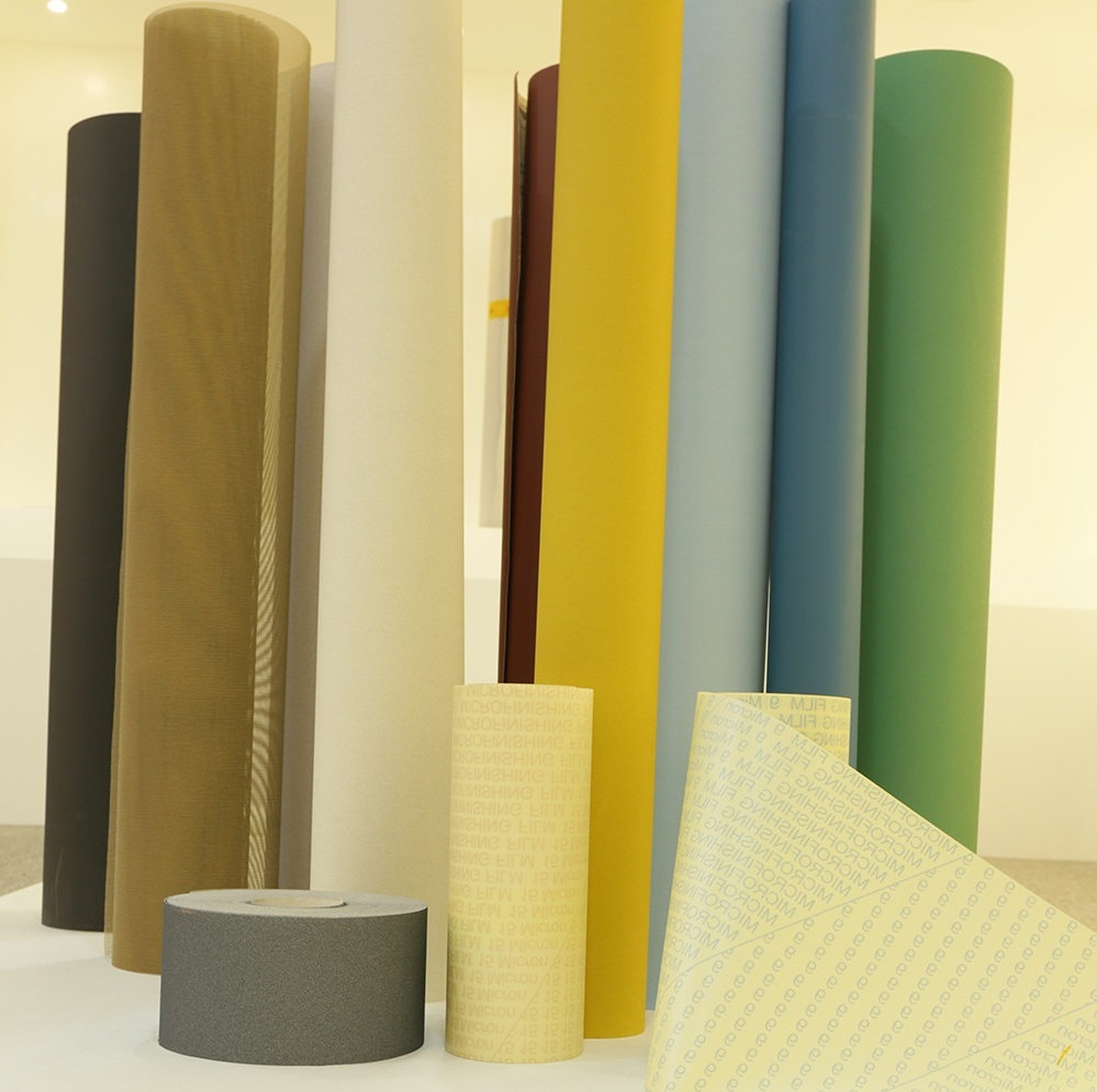 Sandpaper Jumbo Roll Factory Production Workflow for Wide Abrasive Rolls