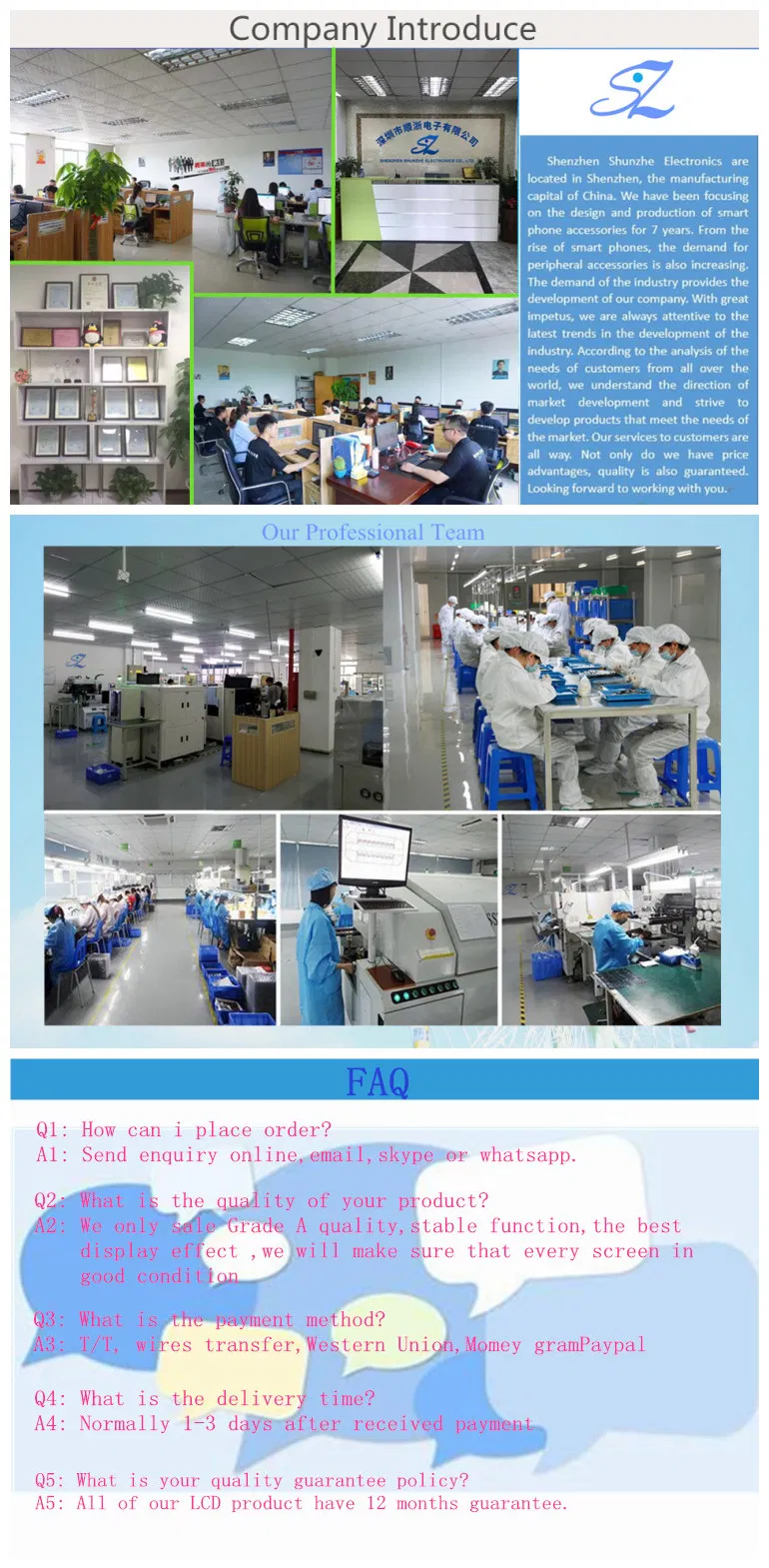 High Quality Mobile Phone LCD Touch Screen Display for iPhone Xr