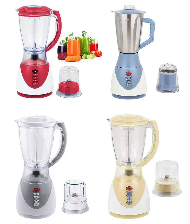 Plastic Housing Electric PC Blender with Button Control Food Processor Blender