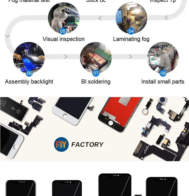 TFT LCD 3D Touch Digitizer Assembly No Dead Pixel Screen Replacement Display LCD for iPhone Xr